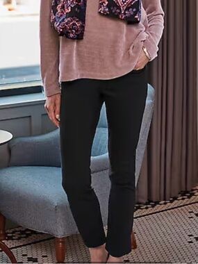 J. Jill Wearever Smooth Fit Knit Jeans  - Black